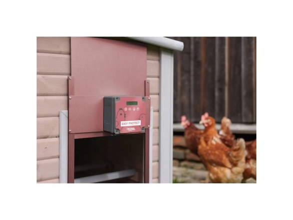 Scobax Automatické otevírání a zavírání kurníku EasyProtect ROSE - kompletní sada