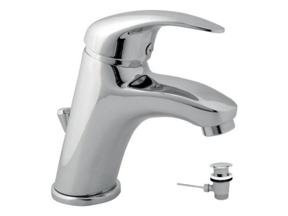 Novaservis Umyvadlová baterie Titania Lux, chrom, stojánková, s výpustí,  91001,0