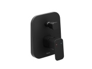 Ravak TD F 065.20BLM.O2.RB070 Podomietková batéria 2-cestná pre R-box, čierna matná