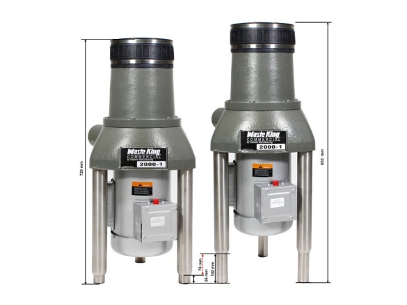 Drviče odpadu Waste King Commercial 2000