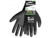 Bradas Ochranné rukavice z polyuretanu Bradas PURE BLACK vel. 10