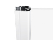 Ravak CSDL2 110, čierna+transparent