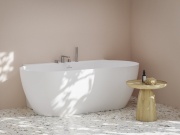 Ravak CR II 026.00CR Vanová stojánková 4-otvorová baterie se sprchovým setem, chrom