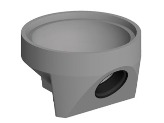 Tartozékok a következőhöz: Středová skruž Kasi DN 450 (s vývodem) 350 mm, DN 150