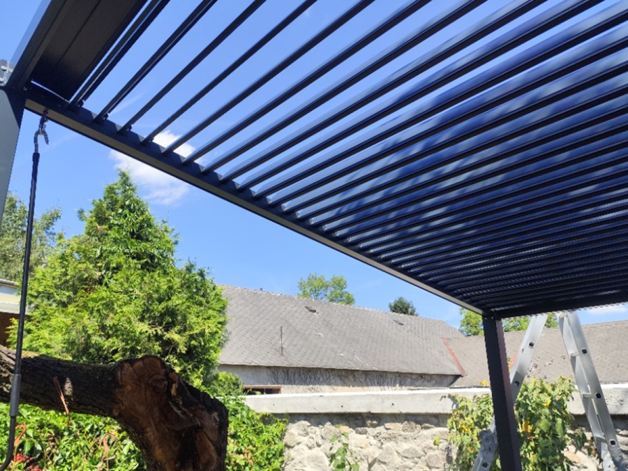 Montáže pergol, zimních zahrad a stříšek