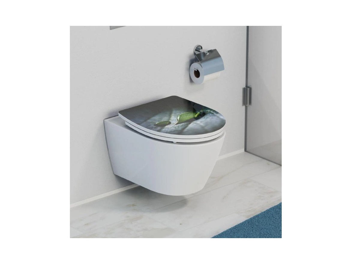 WC sedátka, záchodová prkna Schütte RAINDROP | Duroplast HG, Soft Close