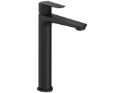 Ravak LF 015.20BL Umyvadlová stojánková baterie 280 mm bez výpusti, černá