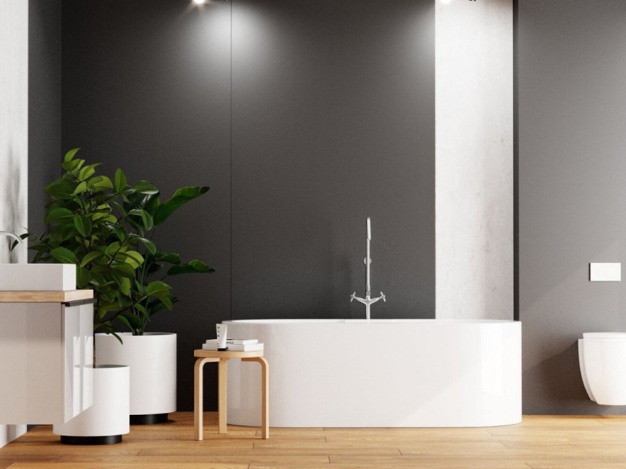 Obkladový panel Kronospan Rocko Black Mat