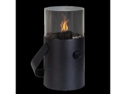 COSI Plynová lucerna - typ Cosiscoop Original - černá/kouřové sklo