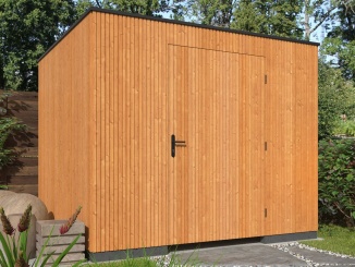 Fából készült kerti szerszámkamrák Tuindeco –  Linna 291 x 291 cm x 241 cm přírodní