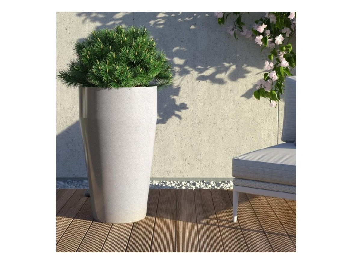 Granitové květináče Granisil granitový květináč MONTI vysoký 76 cm