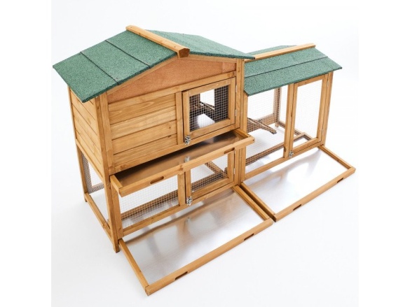 Drevená králikáreň Scobax Deny