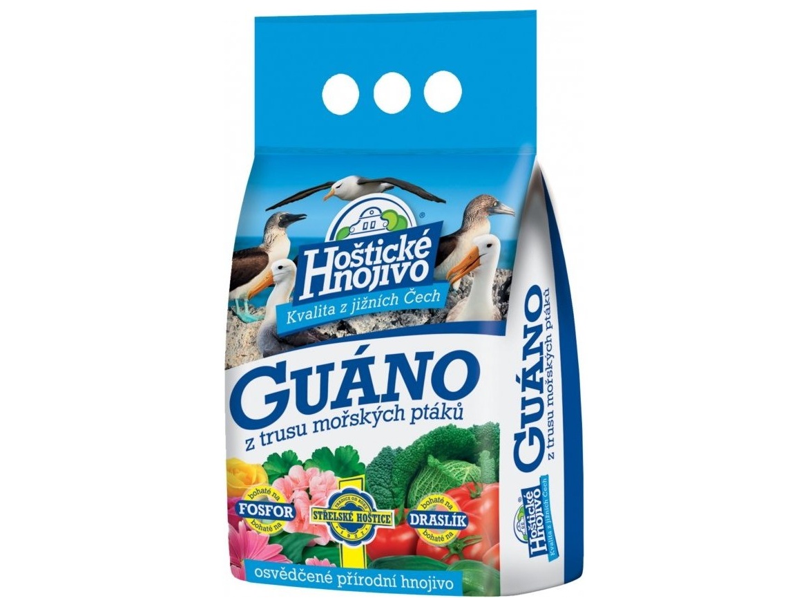 Forestina Hoštické hnojivo - GUÁNO granulované 2,5 kg