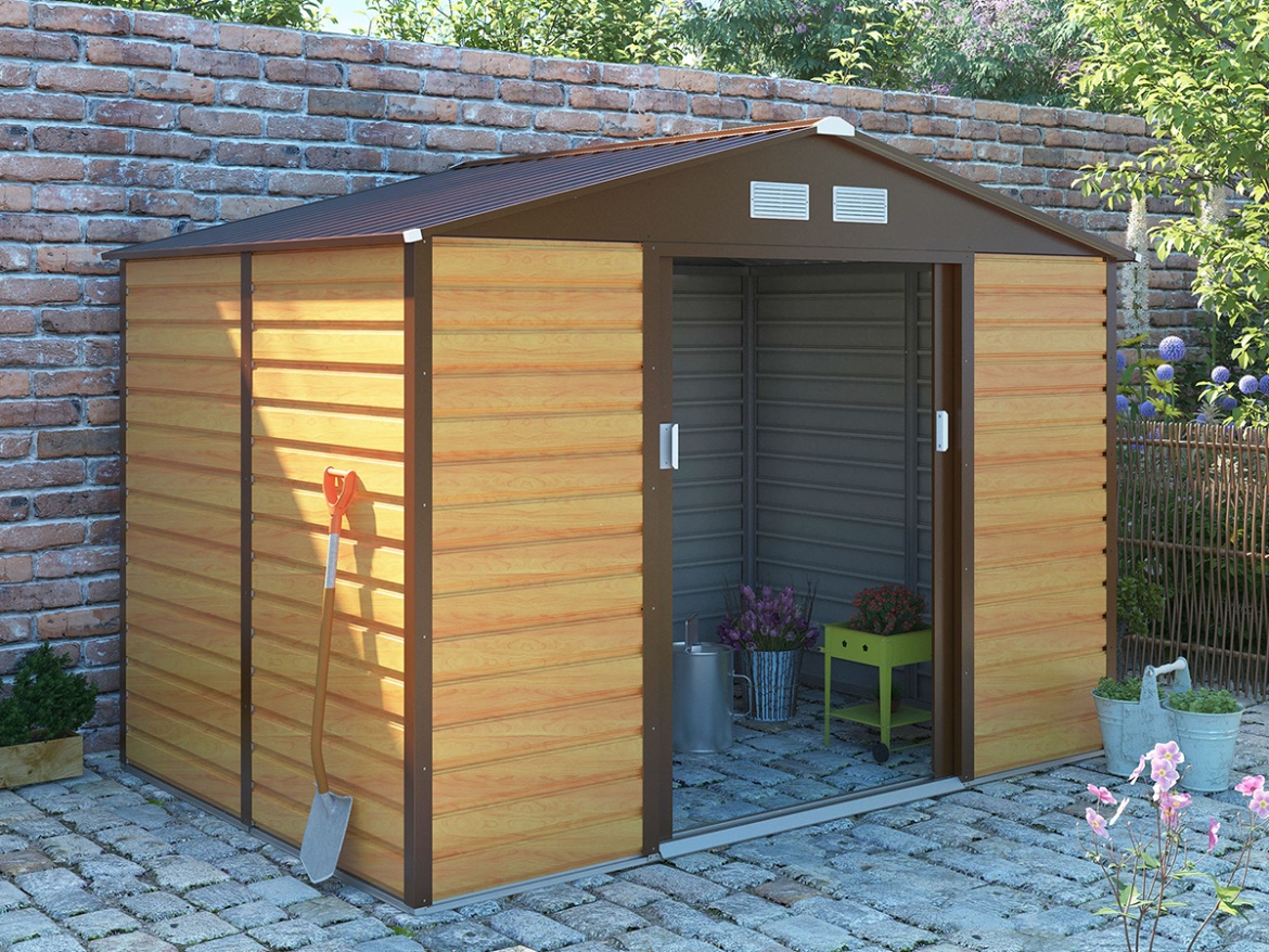 Plechový záhradný domček G21 GAH