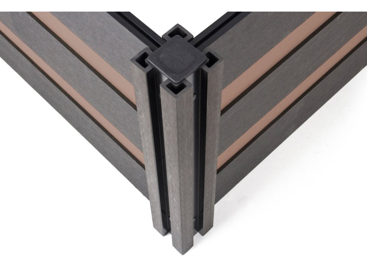 G21 Vyvýšený záhon  Crop Duo 143 x 68 x 57, WPC, Ořech