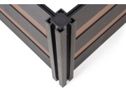 G21 Vyvýšený záhon  Crop Duo 143 x 68 x 57, WPC, Ořech