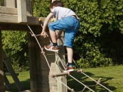 Gyermekeknek játszótér a kertben Blue Rabbit Beach Hut