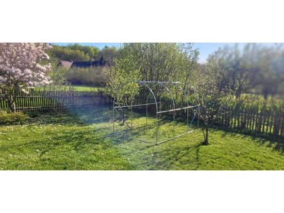 VespaGarden Zahradní fóliovník 2x3m VESPAGARDEN extra silný - 6m2 bílý