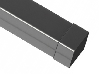Příslušenství pro Okapový žlab Tegola Square 3000 mm, RAL 7016, 120/100