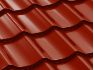 Maloformát –  Clasic červená/hnedá, 0,45 mm, 1200 x 1200 mm