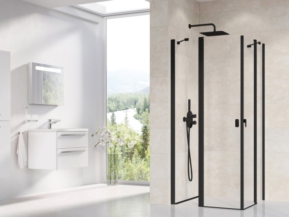 Ravak CRV2 120, černá+transparent