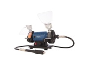 Dvojkotúčová brúska/leštička so systémom Flexidrive Scheppach HG 35