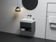 Ravak SD Lite 60 skříňka pod umyvadlo černá matná