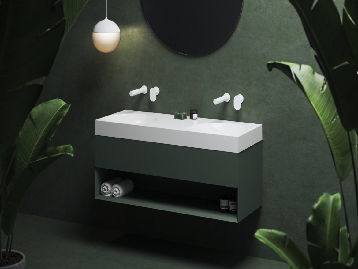 Ravak SD Lite 120 skříňka pod umyvadlo bílá