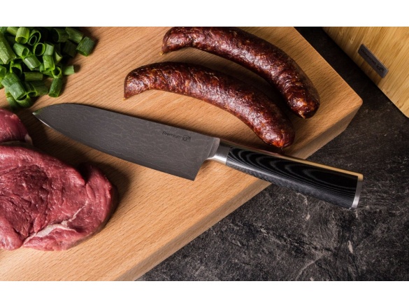 G21 Nůž  Damascus Premium 13 cm, Santoku