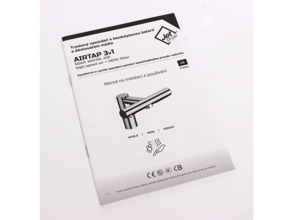 Kézszárítók Jet Dryer AIRTAP 3v1 - kulatá