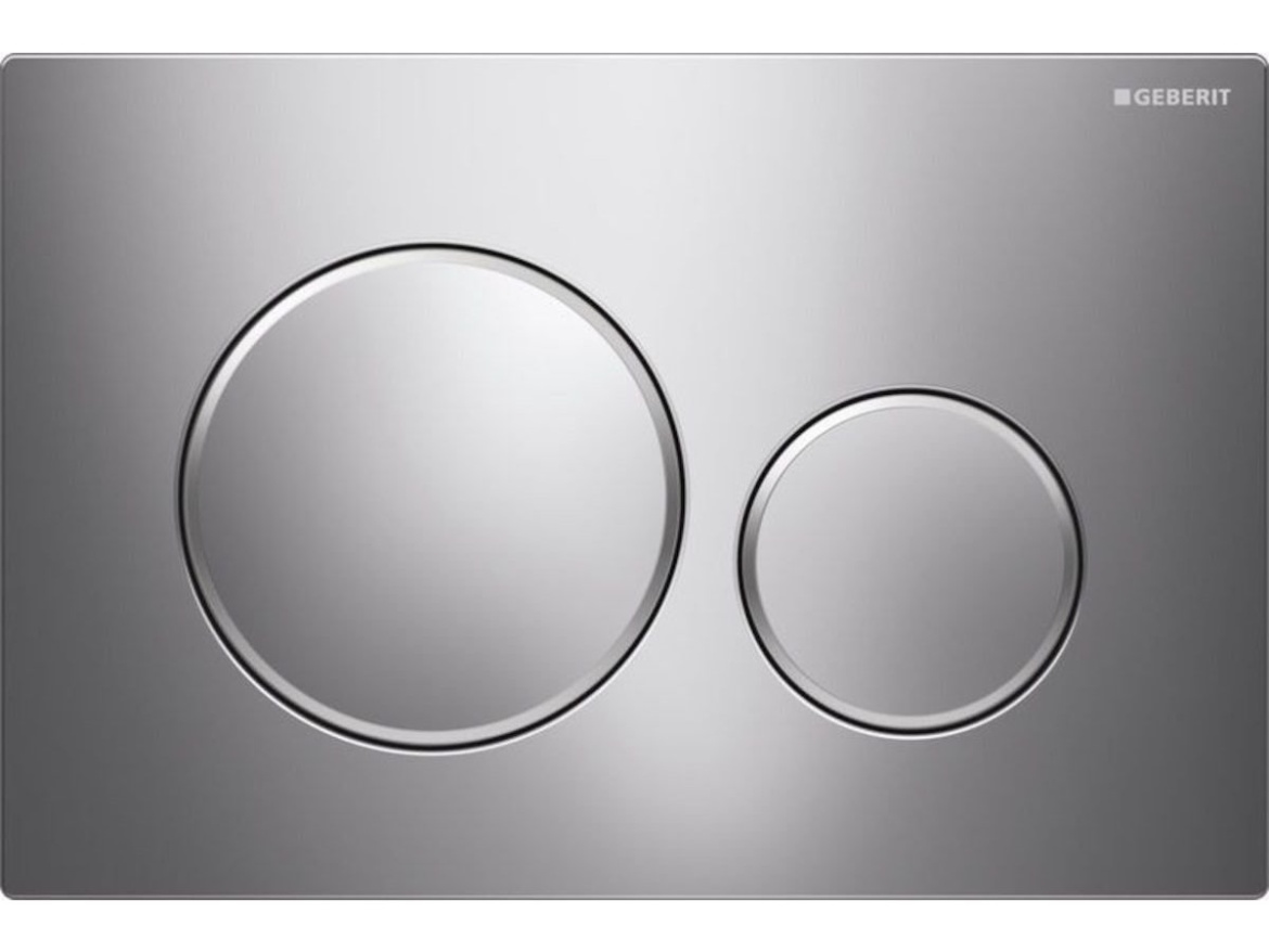 Geberit Deska ovládací GEBERIT SIGMA 20 chrom lesk/chrom mat, 115.882.KH.1