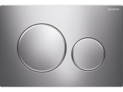 Geberit Deska ovládací GEBERIT SIGMA 20 chrom lesk/chrom mat, 115.882.KH.1