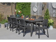 Keter Zahradní set LIMA/TISARA 8 + 1 - grafitový