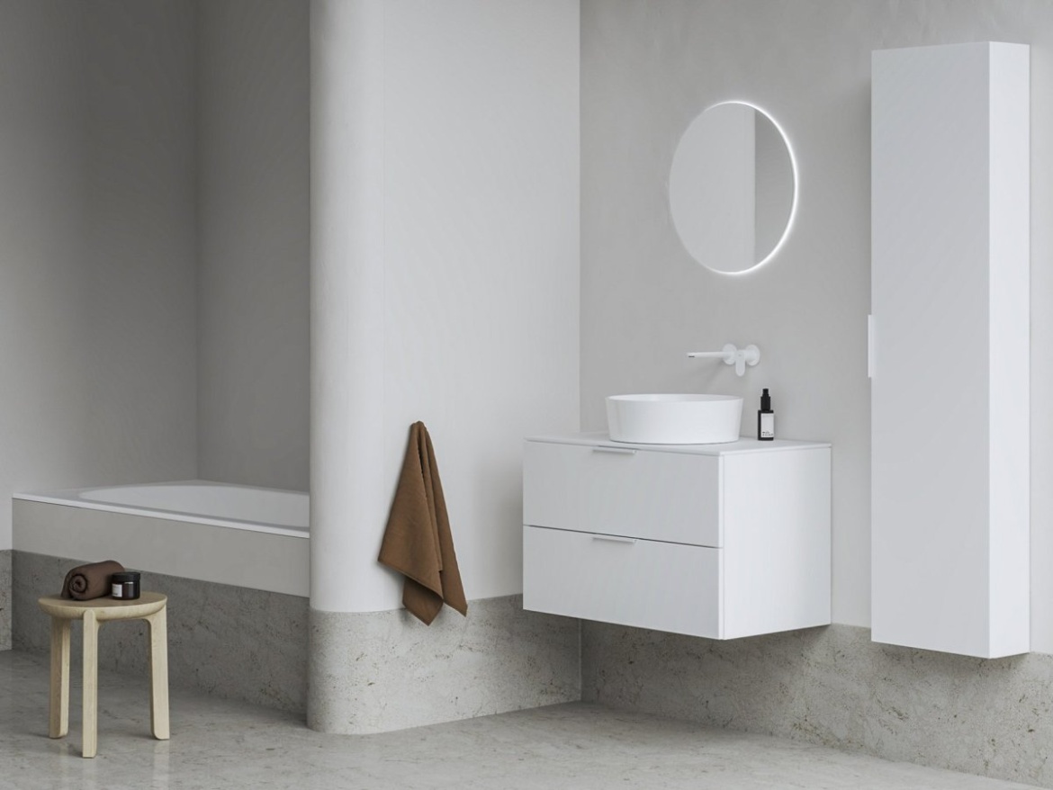 Ravak Doska Comfort 80, biela