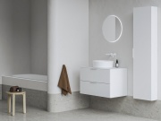 Ravak Doska Comfort 80, biela