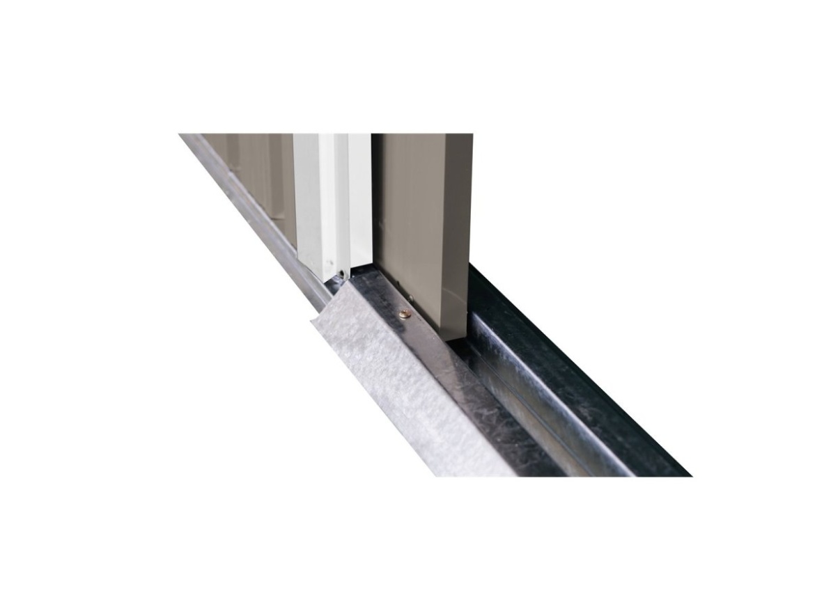 Plechový záhradný domček Riwall PRO RMSA 6x8 Brown