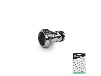 Výbava do skleníku –  VespaGarden Adaptér pro rychlospojku s vnějším závitem 3/4 ZINEK CHROM