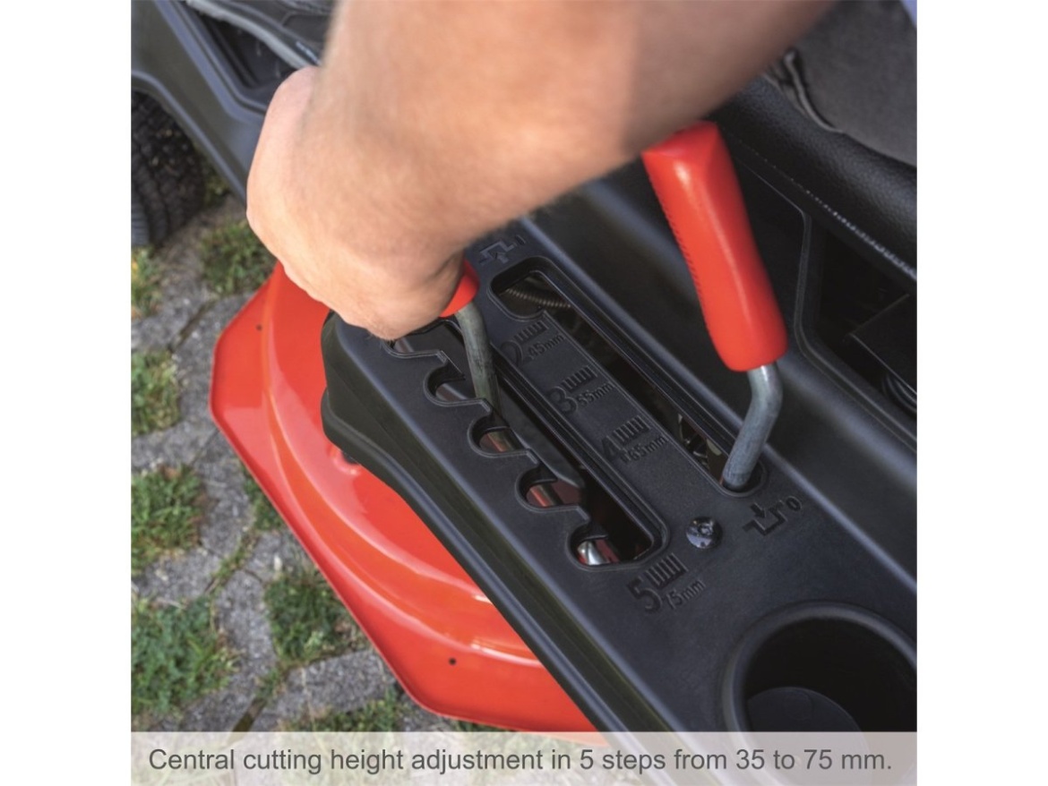 Trávny rider Scheppach MR 230-61