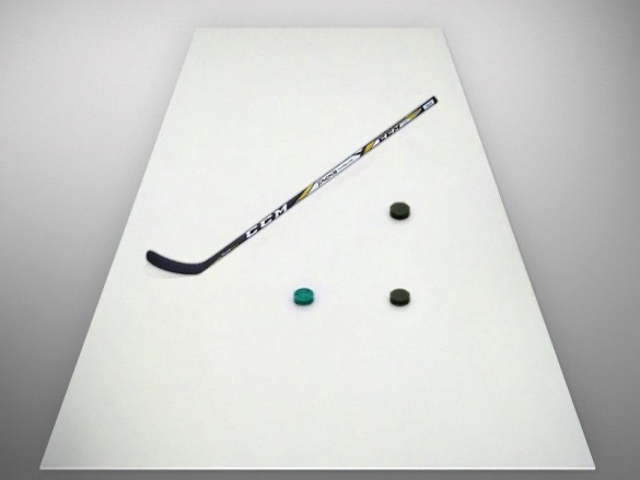 Sada hokejové střelecké desky T-plastics