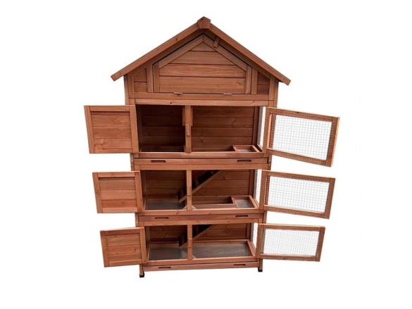 Drevená králikáreň Scobax Hayden