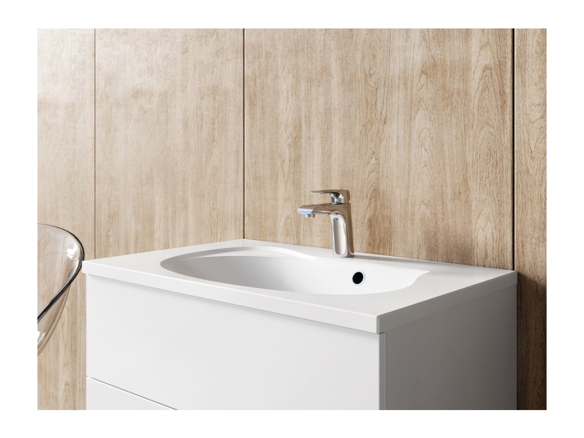 Ravak FL 014.20BLM Umývadlová batéria 151 mm bez odtokovej armatúry, čierna matná