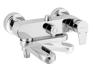 Csaptelepek – Novaservis Sprchová/vanová baterie Nobless Vision X 150 mm, chrom, nástěnná, bez příslušenství, 42023/1,0