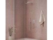 Ravak ES 065.60GLB.O2.RB07E Podomítková baterie 2-cestná bez tělesa, zlato kartáčované