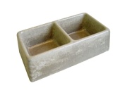 Scobax Krmítko betonové, hranaté půlené, 25x14x7.5cm