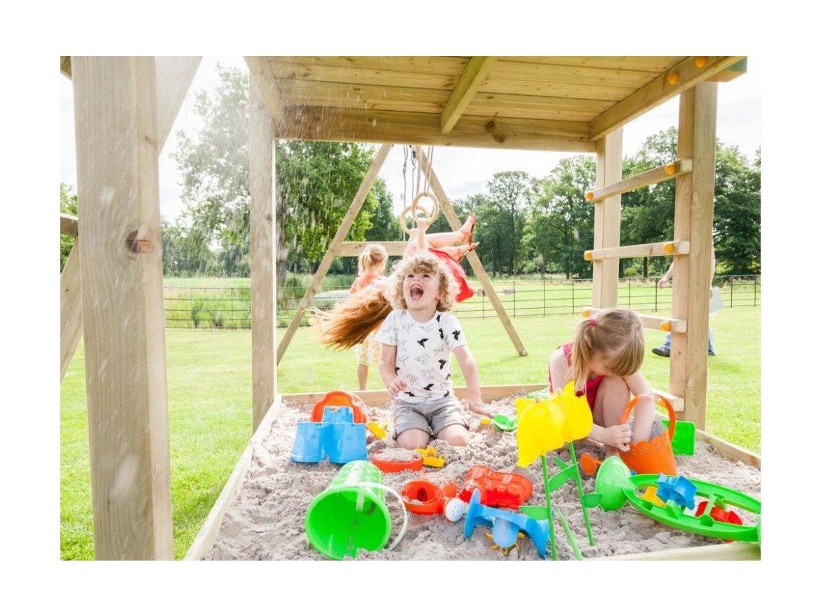 Gyermekjátszótér csúszdával Blue Rabbit Pagoda