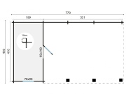 Tuindeco Ever Carport/Storage | 44mm | impregnated green