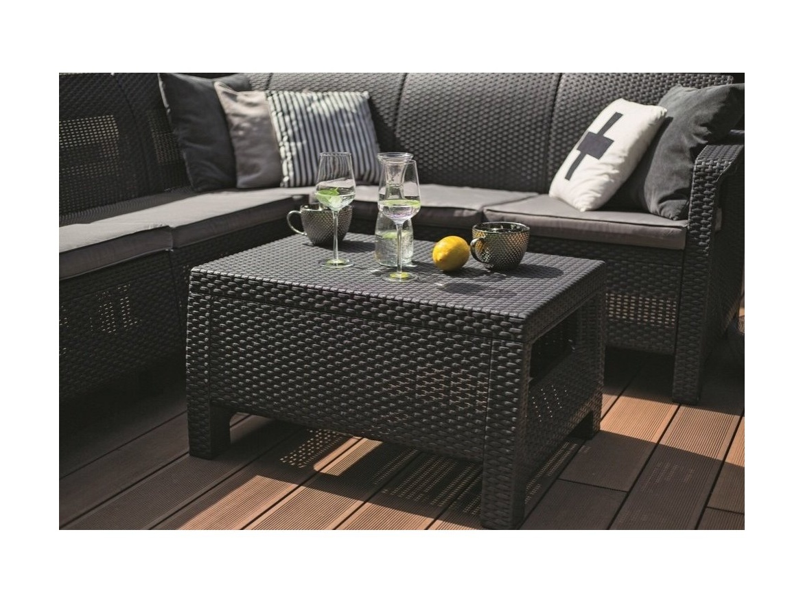 Keter Zahradní set Corfu Relax set - grafit