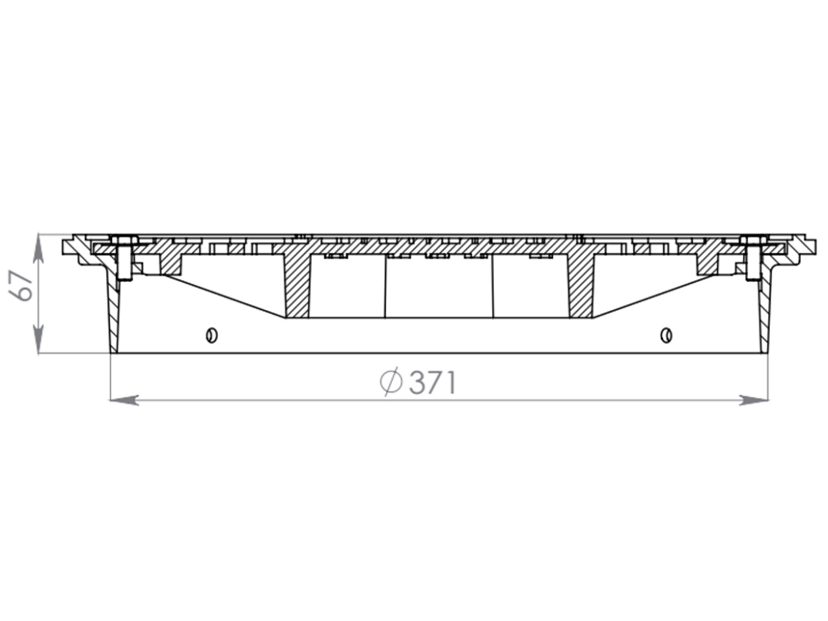 Vtoková mříž Heckl Tanais