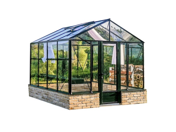 Klasické skleníky zo skla