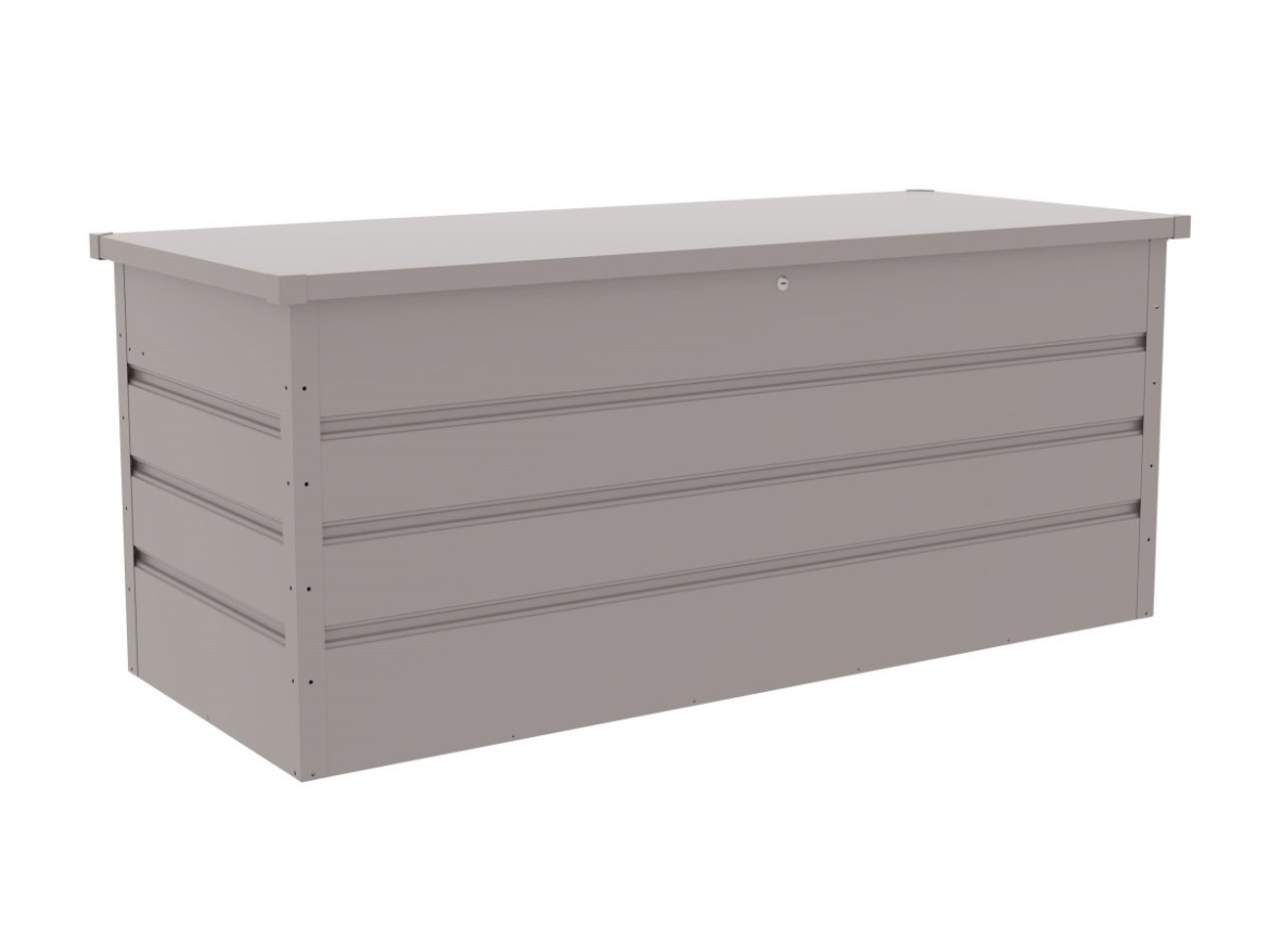 G21 Zahradní box  Denver 770 L, šedý plechový